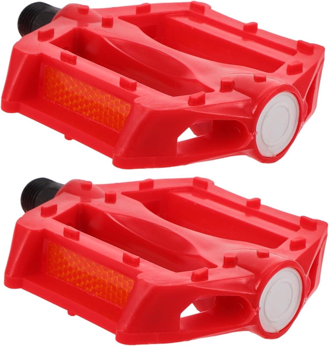 Kinderfiets Pedalen Fietsaccessoires Vervanging Veilig Fietsen Antislip Ontwerp 10.5 cm Rood