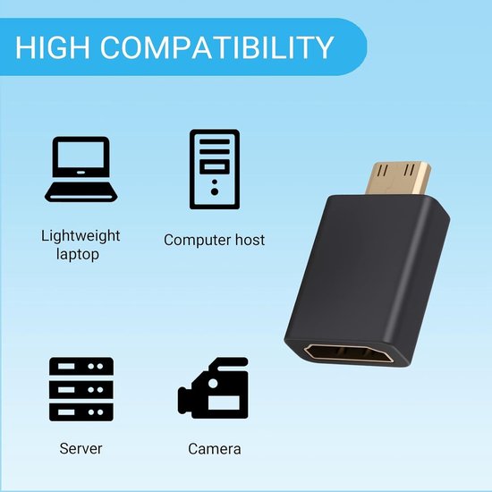 HDMI koppelingsadapter 4K 60Hz - 2 stuks - hoge snelheid - perfect voor soundbar en monitor - ShopVlot — afbeelding 4