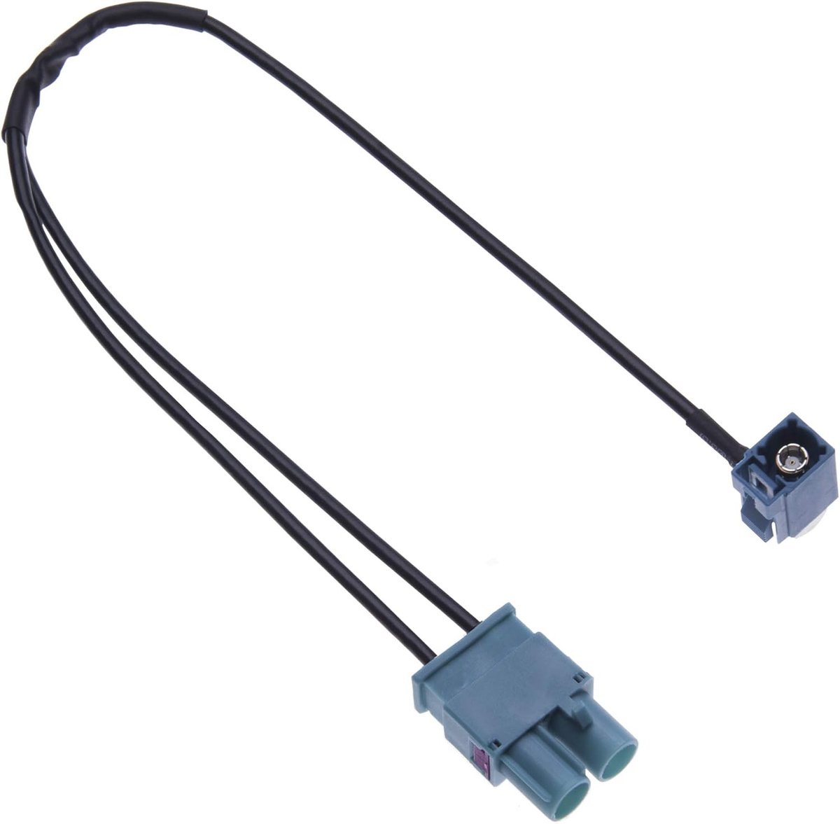 Fakra Autoradio Antenne Adapter door Keple | Dubbele Fakra Plug Voertuig Luchtfoto Stereo FM Navigatie GPS Connector voor Auto Modellen