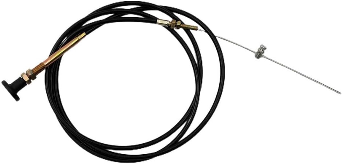 Choke Bowden Kabel Draad Controle Motorkap Gasklep Motor Brandstof Commercieel