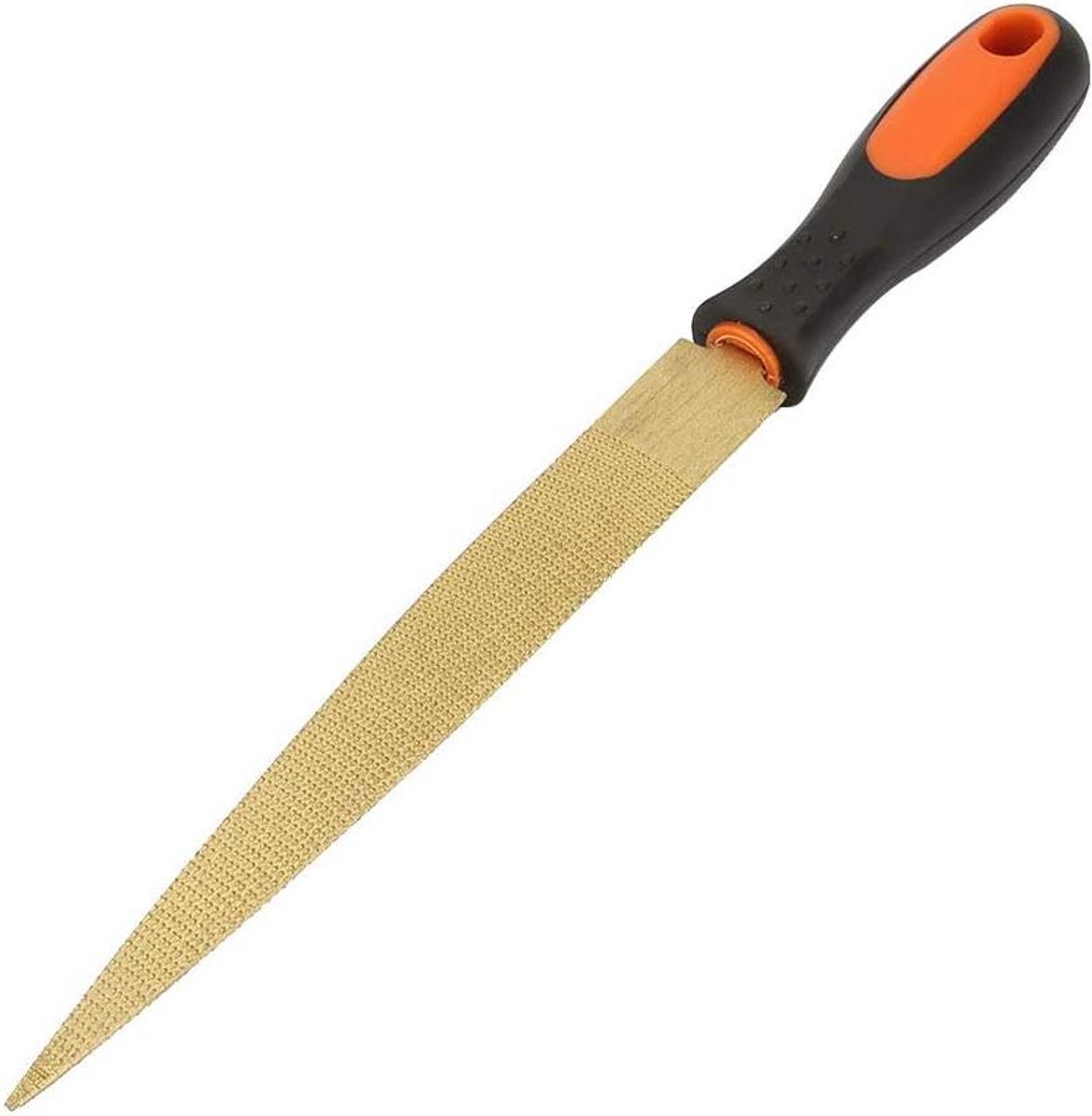 Houtbewerkingsvijl - Handvijl Metaalvijl - Vormgeven en Slijpen - Dubbelzijdig Fijne Tanden - 203 cm - Zwart