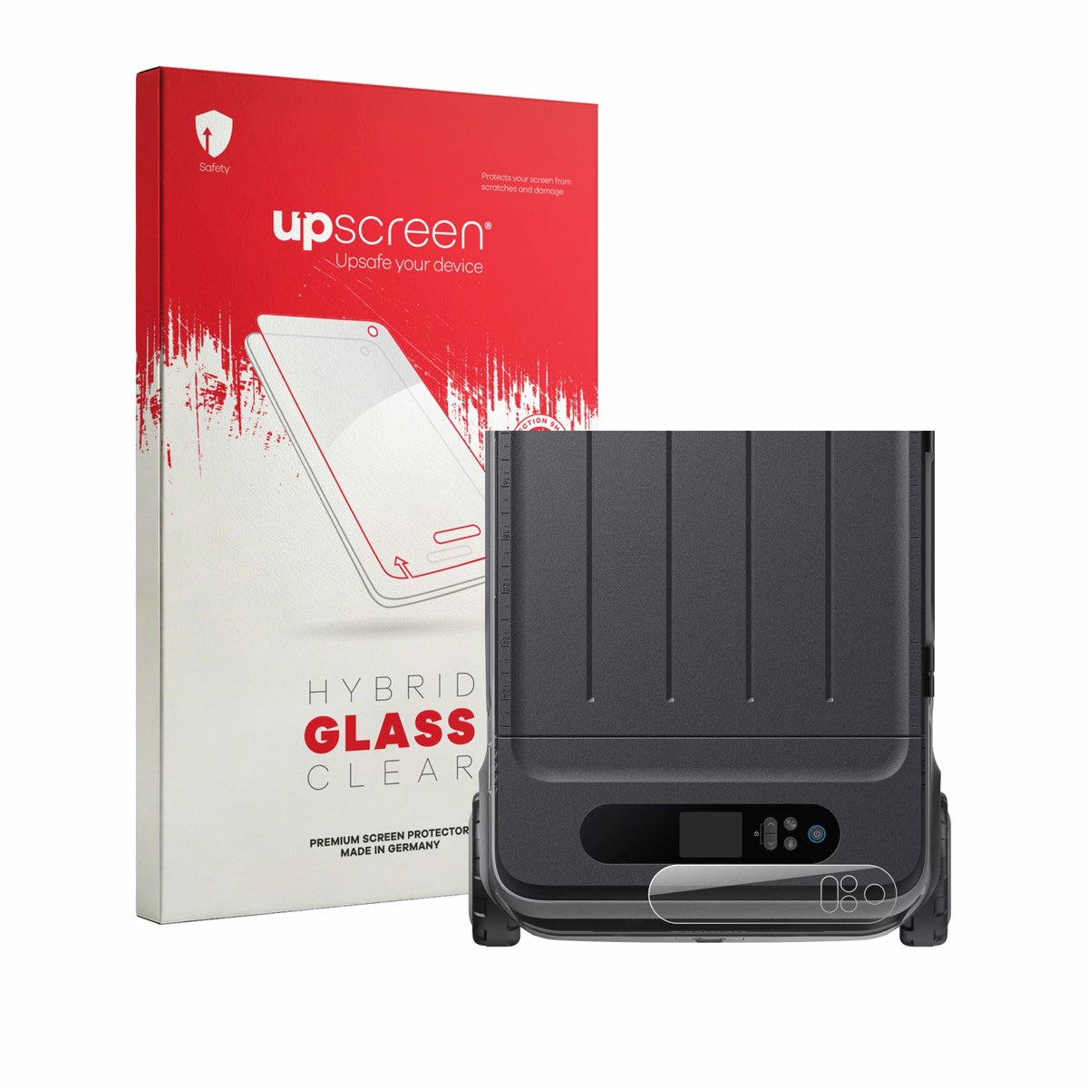 upscreen - Screenprotector voor Anker SOLIX EverFrost 2 40L - Folie Beschermfolie Beschermglas transparant