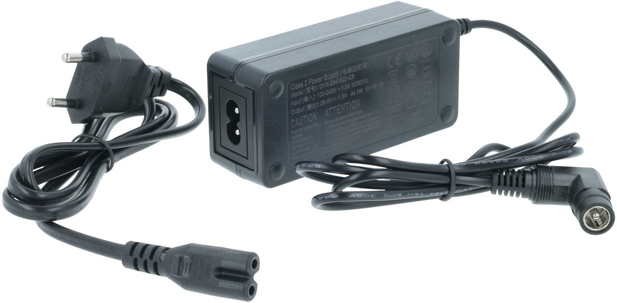 vhbw-accu compatibel met Prophete-e-bike tot bouwjaar 2014 (10,4 Ah, 24 V, Li-ion, incl. oplader) - zwart-zilver