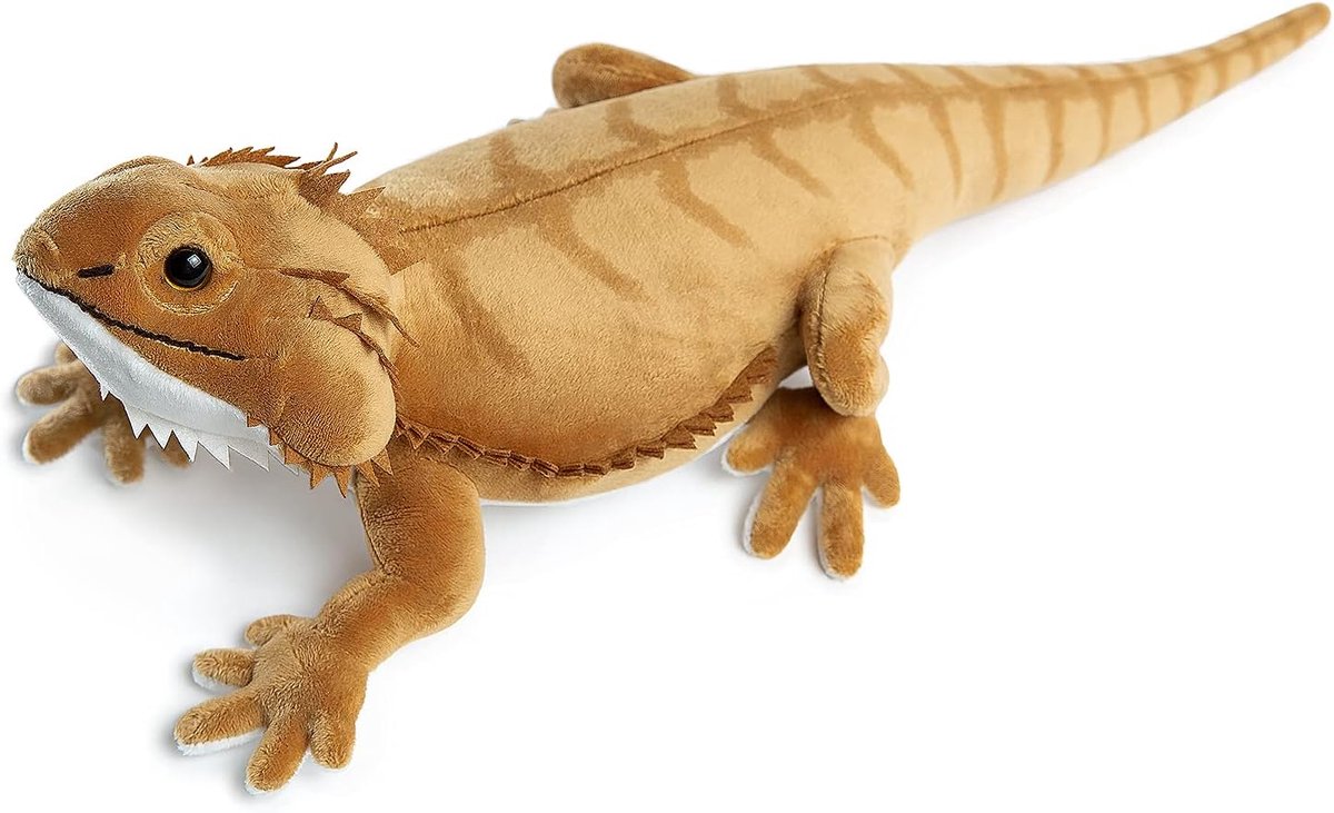 Pluche Speelgoed Hagedis Pop 46 cm / 18 inch, Realistisch Simulatie Wilde Dieren Cadeau Vrienden En Kinderen