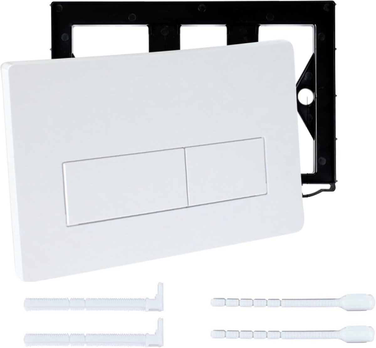 WC Bedieningspaneel Spoelkist Vervangstukken Compatibel Met Geberit Sigma01 UP300 & 320 Bedieningspaneel (Wit)