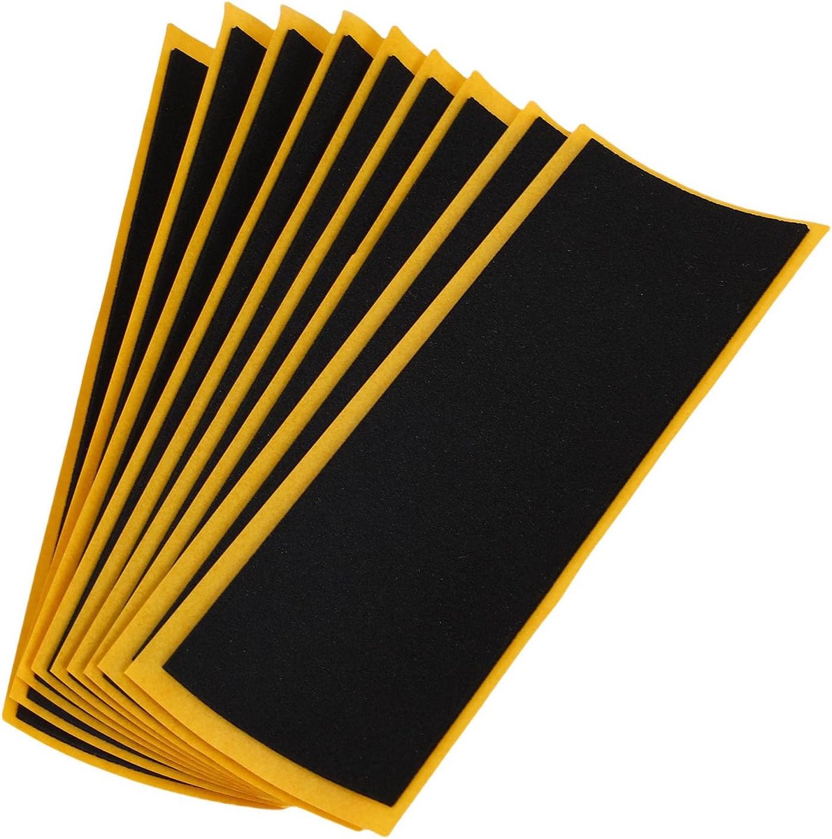 Fingerboard Foam Grip Tape, 50 Stuks Zwarte Anti-Slip Schuimtape voor Mini Skateboards, Zelfklevende PU Grip Tape voor - ShopVlot