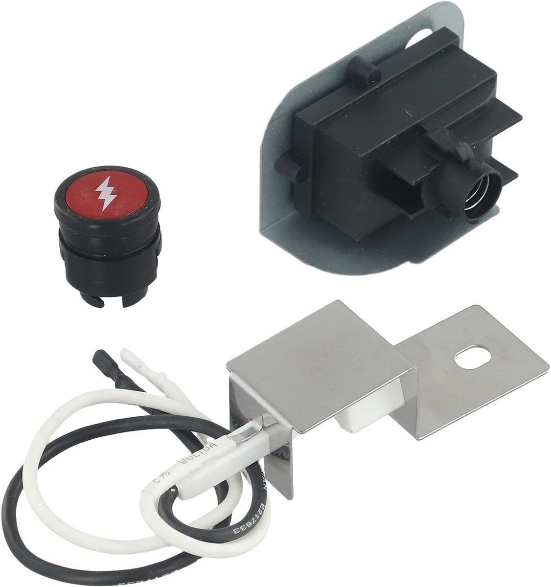 Gas Voor Ontsteking Kit Drukknop Ontsteker Montage Vervangen Geschikt voor Weber 80462 Q100 Q120 Q200 Q220 Barbecue Vervangende Onderdelen