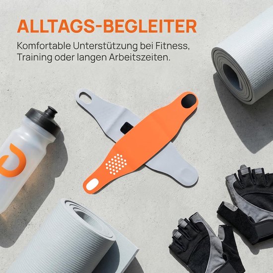 1 stuk polsbandage, sport, verstelbare polssteun, polssteun, dunne ademende polsbeschermers voor dames en heren, fitness, training, werk, kantoor, dagelijks gebruik (beige) — afbeelding 4