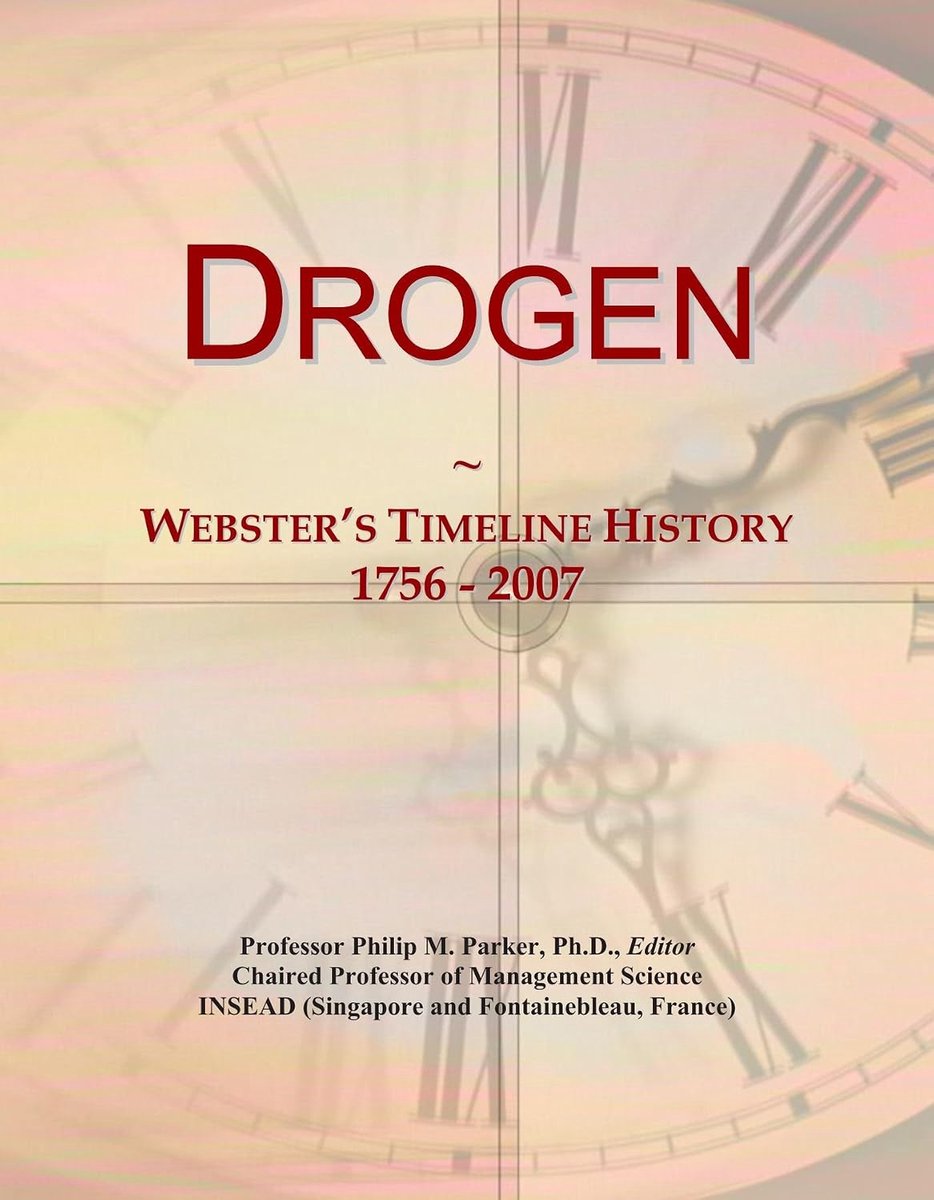 Drogen geschiedenisboek 1756 - 2007 - tijdlijn - inzicht in de ontwikkeling - ShopVlot