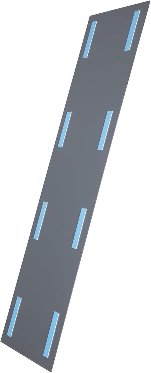 Zelfklevende Deorspiegel - Groot - 39x140 cm - Passpiegel