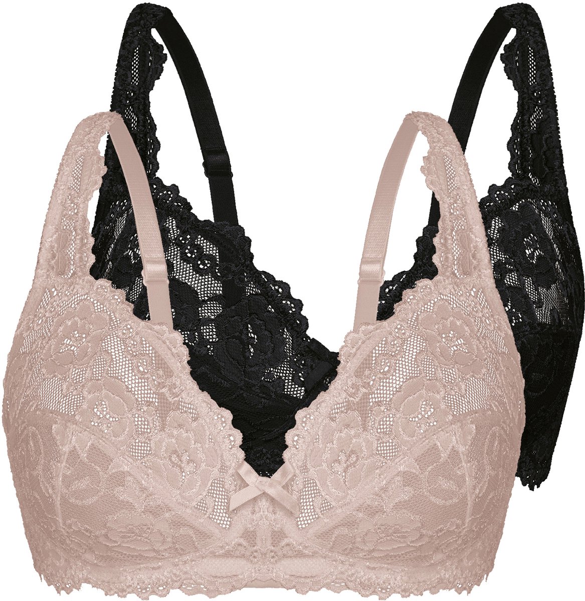 2-pack Soft-bh Classic Lace