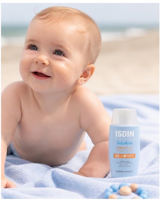 Isdin Fotoprotector Isdin Mineral Baby Ip50+ 50ml van Merkloos — afbeelding 2