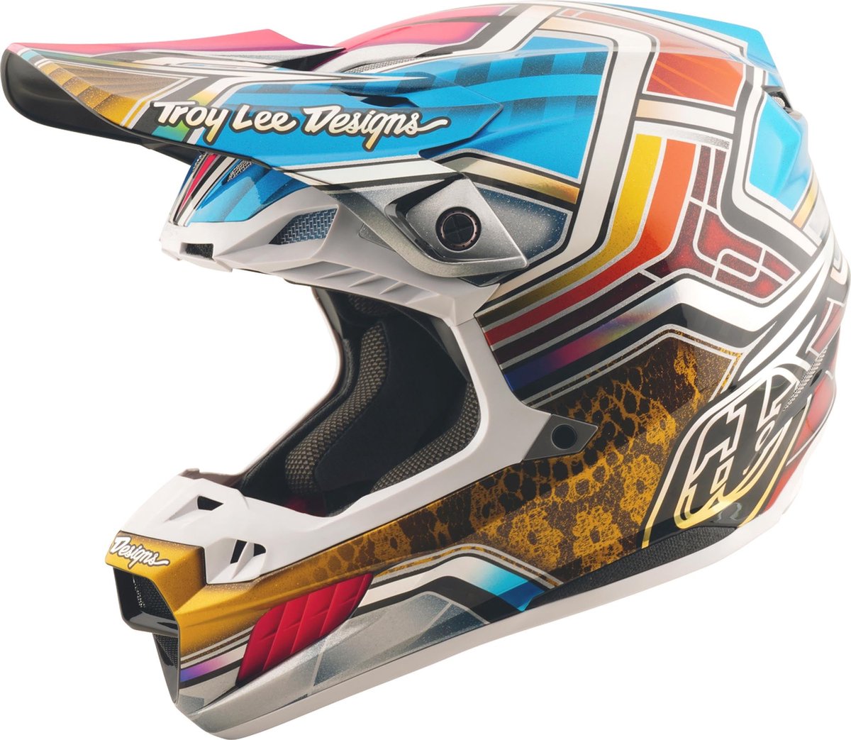 Troy Lee Designs SE5 Carbon Lowrider MIPS Motorcross helm -