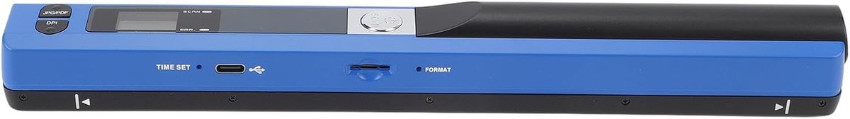 SnelShoppen - Draagbare Handscanner voor Snelle JPEG PDF Document Scanning - 900DPI - Ideaal voor Thuis, Kantoor en Op Reis