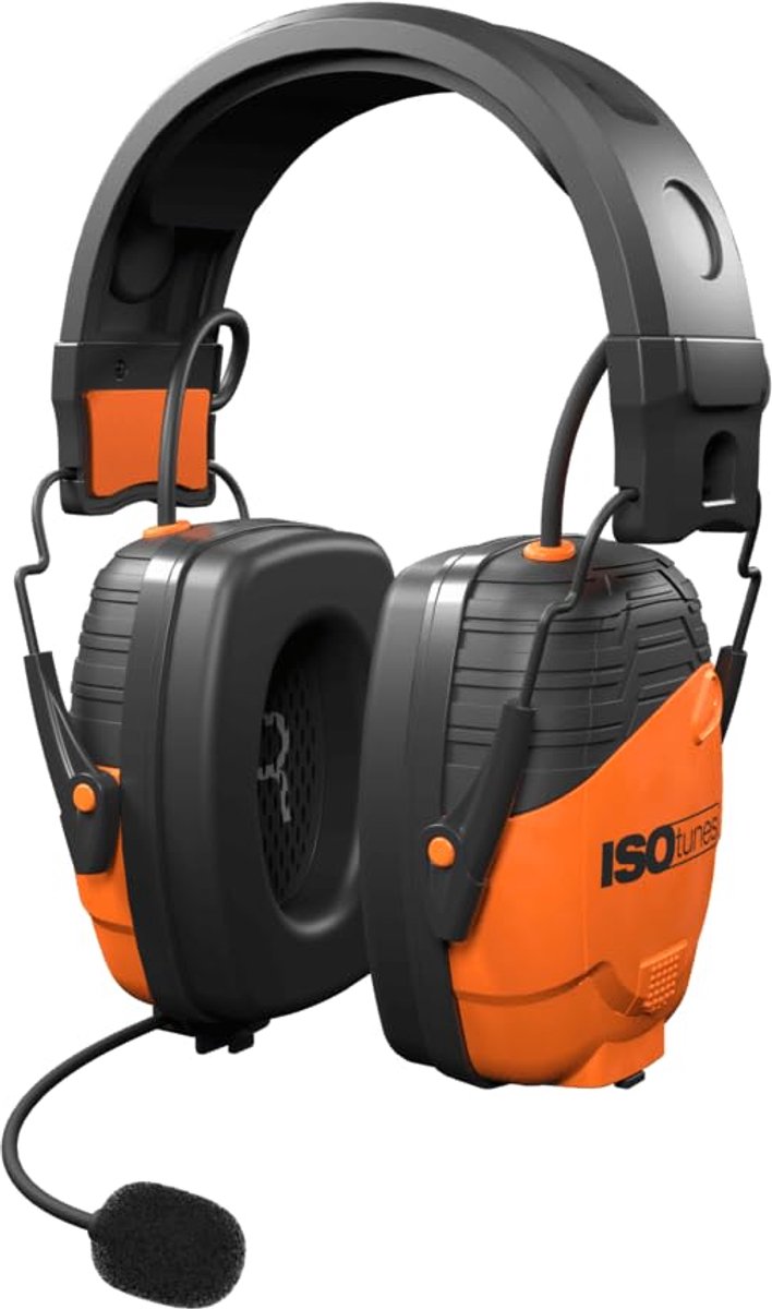 SnelShoppen - ISOtunes LINK 2.0 Bluetooth-oorbeschermers met 25 dB geluidsreductie, 50 uur batterijduur, EN352-conform, draadloze gehoorbescherming vo