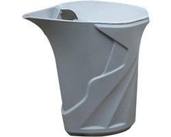 Draagbare Koffiepot - Koffiemaker Percolator - Koffie Zetten - Siliconen Flexibel Design - 360 ml - Grijs