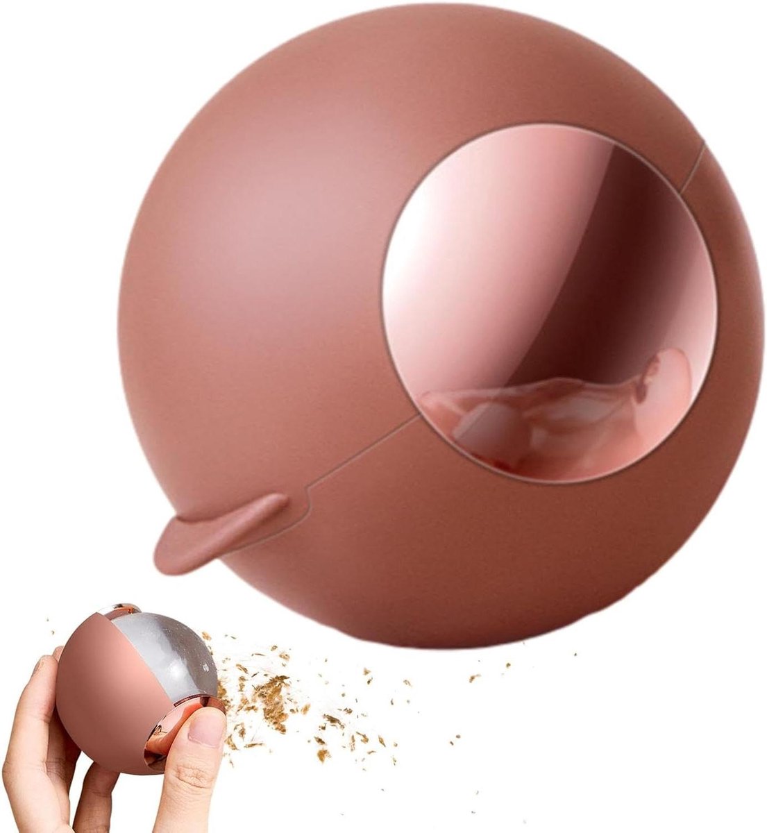 Draagbare Lintverwijderaar - Pluisroller Herbruikbaar - Kleding Reinigen - Wasbare Kleverige Ballen - 18 x 16 x 8.5 cm - Rood