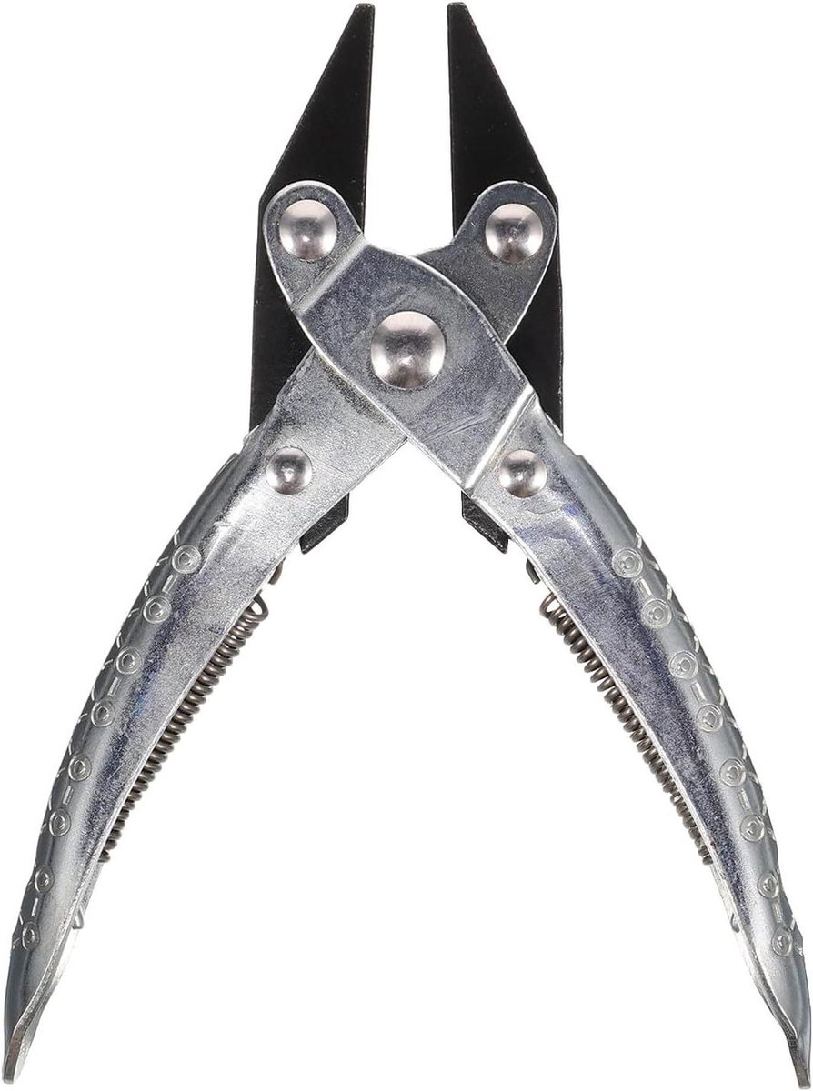 Platte Bekkentang - Sieradentang Parallelbek - Sieraden Maken - Veerbelast Comfort - 155 Gram - Multi