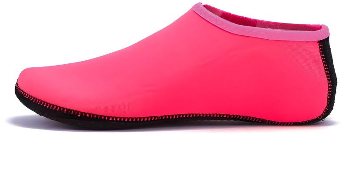 2 paar unisex watersokken, waterschoenen, indoor yogasokken | strand, surfen, duiken, zwembadslippers voor volwassenen,Roze Rood - XXS