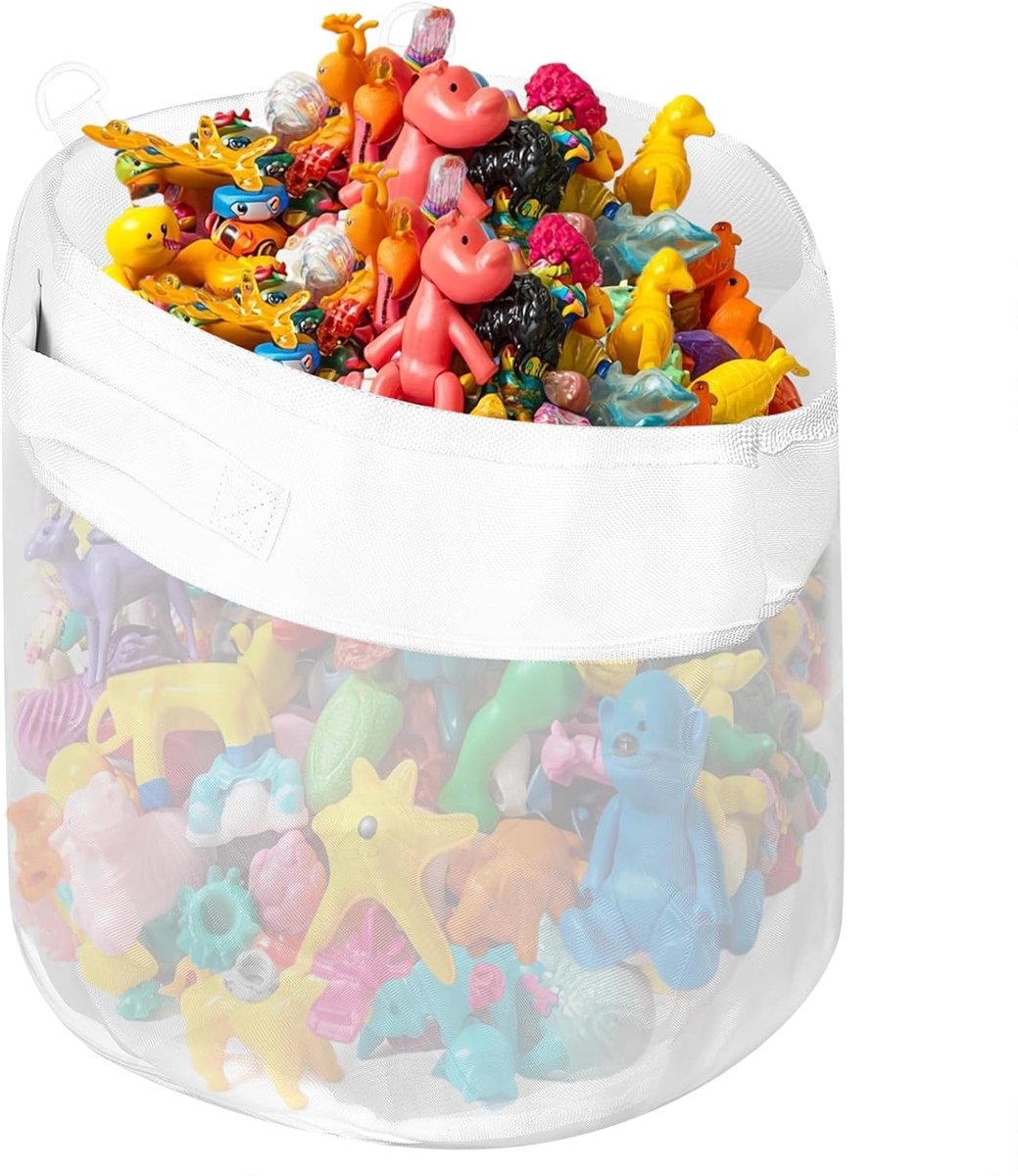 Badspeelgoed, organizer voor badspeelgoed, opbergtas voor badspeelgoed, badspeelgoed van net voor douche en badkamer