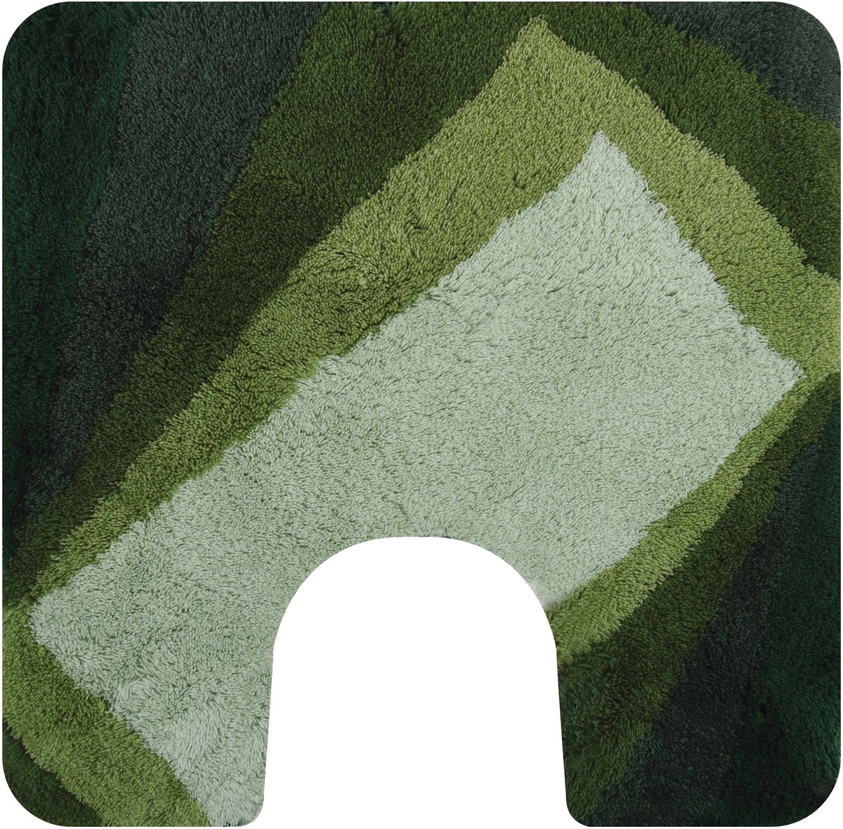 Spirella Badmat – Zachte Antislip Badkamermat met Lange Polyester Pool van 25 mm – Comfortabele Badmatten voor Douche en Bad