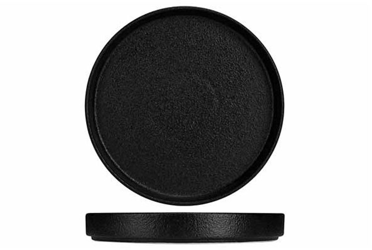 Blackstone Dessertbord D21xh2,7cm Stapelbaar