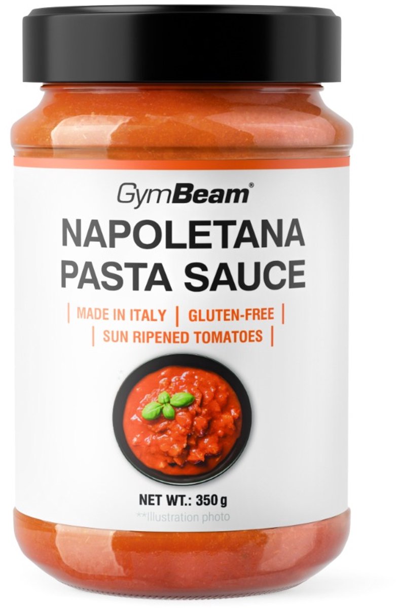 GymBeam Tomatensaus met ui en wortel Napoletana 350 g