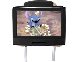 Hoofdsteun Mount - DVD speler houder - Reizen met kinderen - Universele pasvorm - 7-11 inch - Zwart