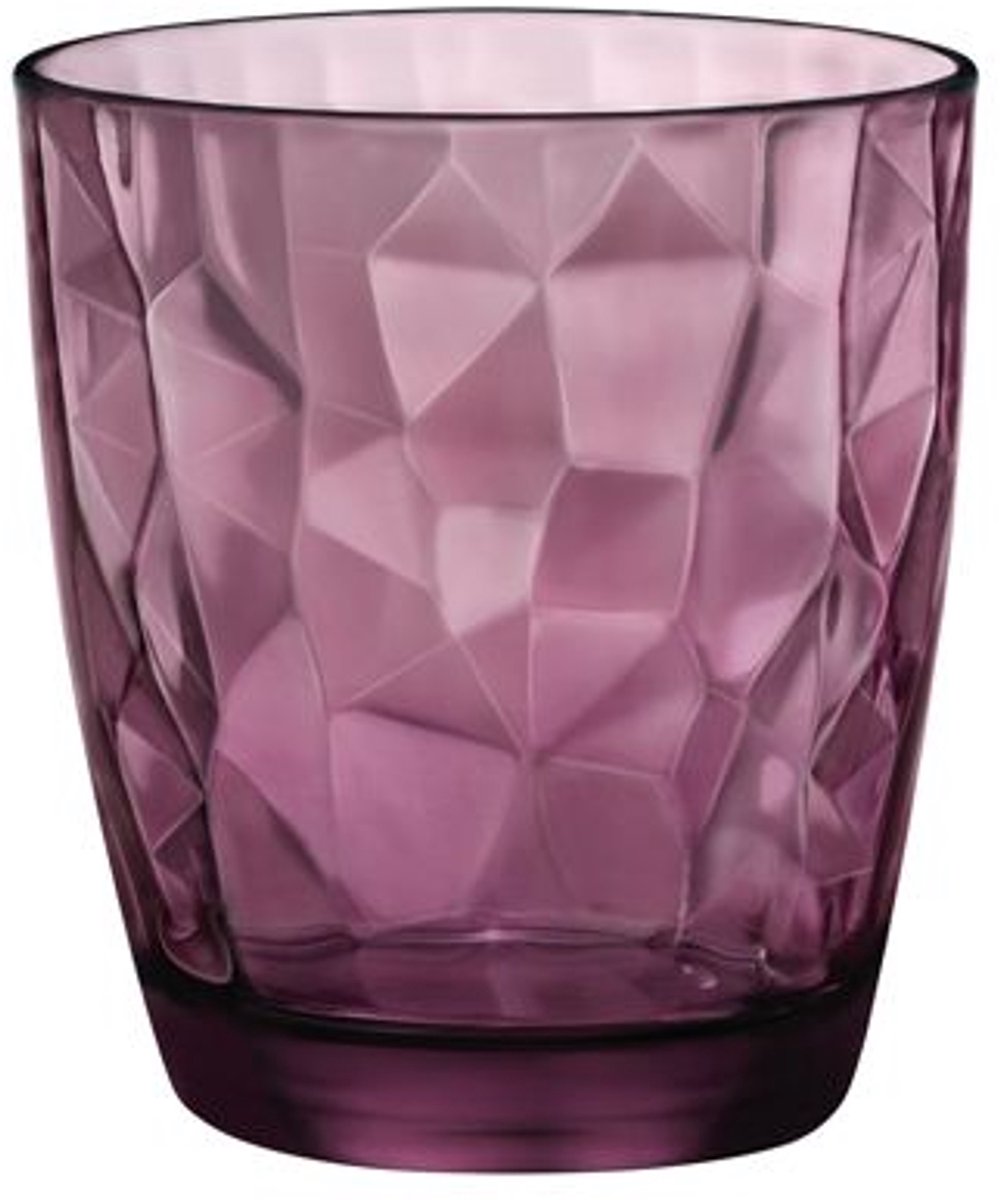 Bormioli Diamond tumbler s3 paars 30cl