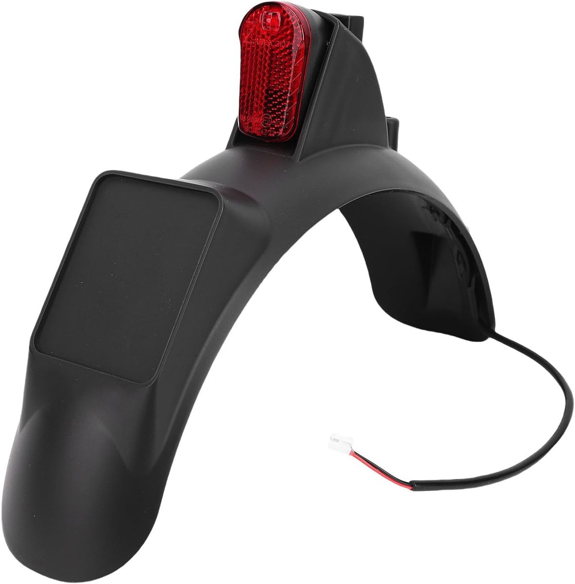 Spatbord voor 4 Lite Gen 2 Elektrische Scooter, achterspatlap met LED achterlicht, spatwaterdicht ABS PC Materiaal Vervangend Deel
