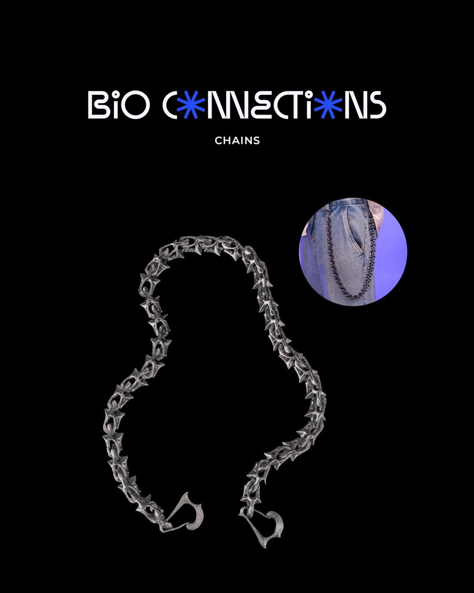 Bio Connection Chains - Decoratief interieuraccessoire - Uniek decoratiestuk - woonaccessoire, bureau organizer, houder, kantoor, werkplek