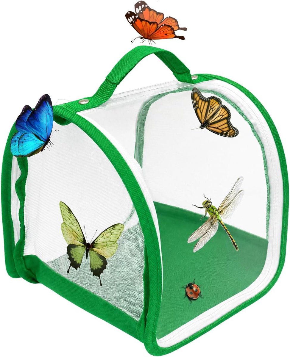 Insecten- en vlinderhabitat kooi (20 x 20 x 20)
