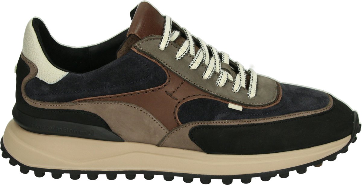 Floris van Bommel - NOPPI 37.13 - Lage sneakersVrije tijdsschoenenHeren sneakers - Kleur: Blauw - Maat: 46