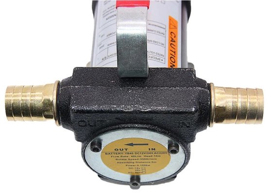 Seth Select Dieselpomp 12V 175W - Zelfaanzuigende Brandstofpomp 40 L/min met Filter - Elektrische Diesel Overdrachtpomp — afbeelding 3