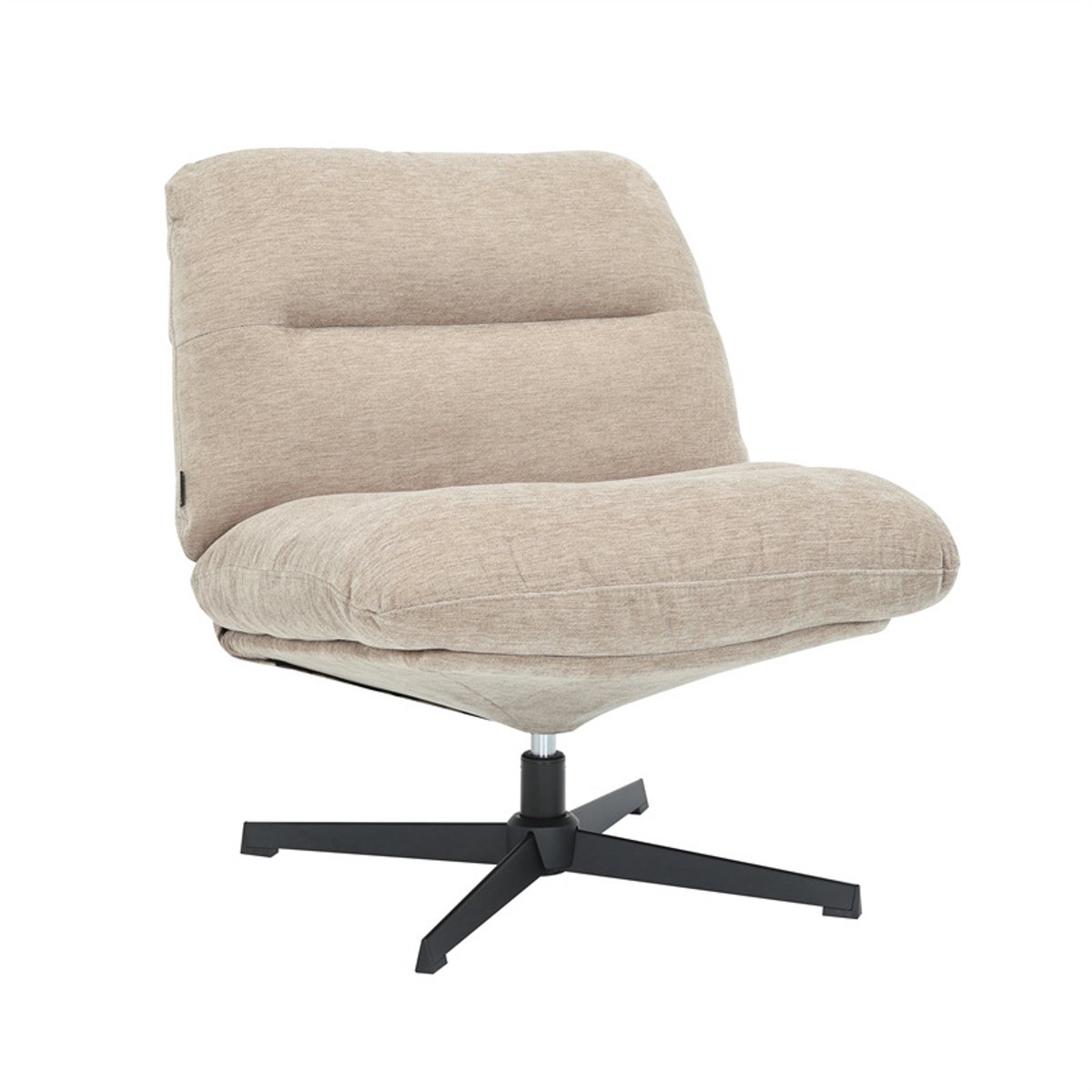 Bronx71® Fauteuil Sara draaibaar velvet beige