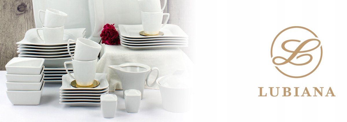 Lubiana Wersal Saladekom 21 cm - Wit, Porselein