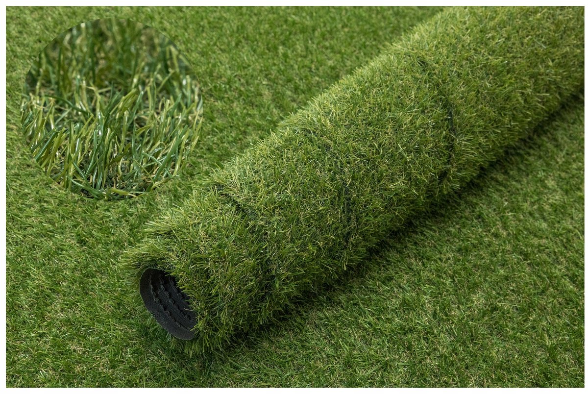Kunstgras Laguna 18mm Groen Balkon Terras Tuin 100x500cm