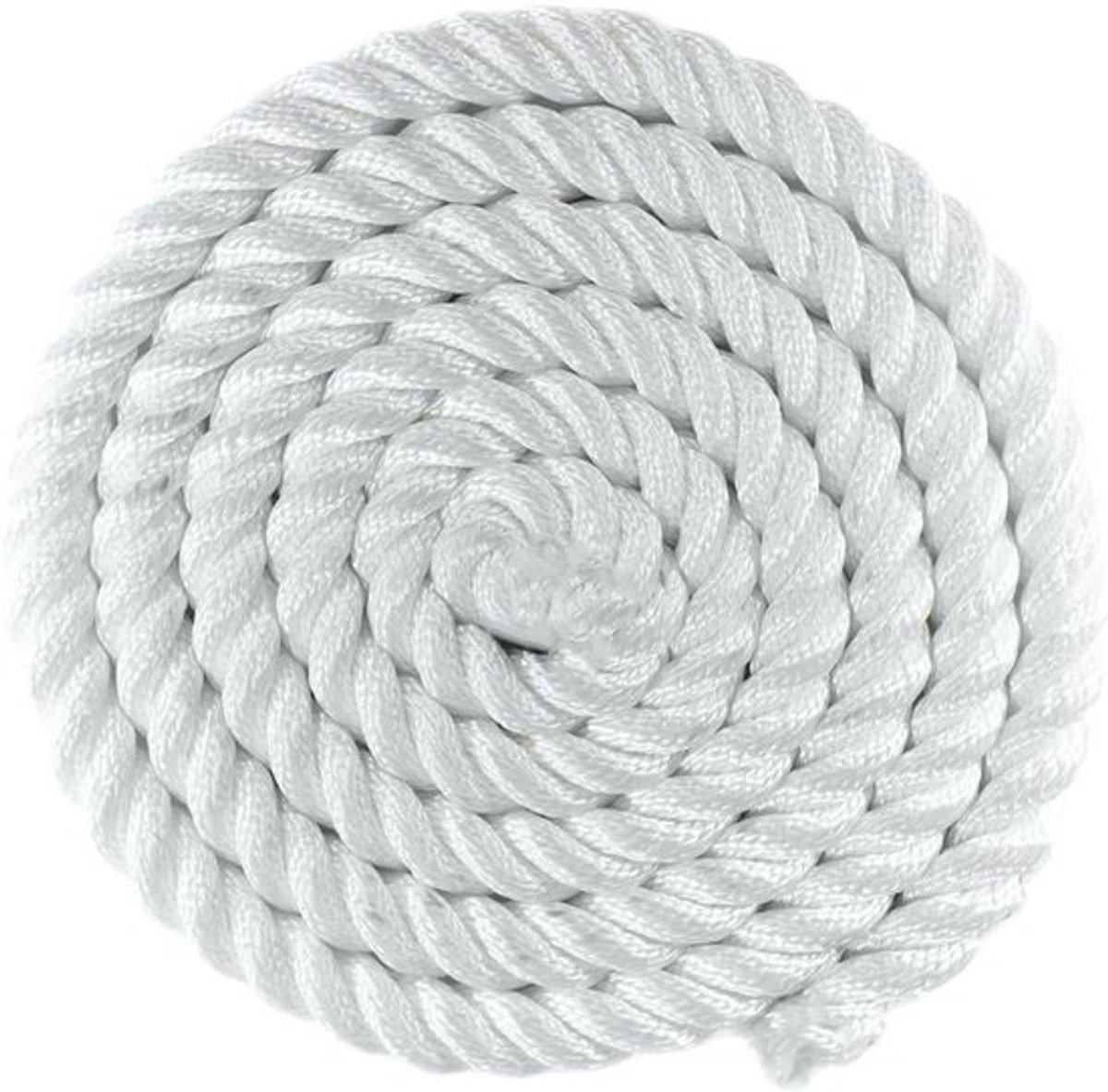 Nylon Touw - Stevig Koord - Veelzijdig Gebruik - Bestand tegen UV - 2.5 cm x 3 meter - Wit