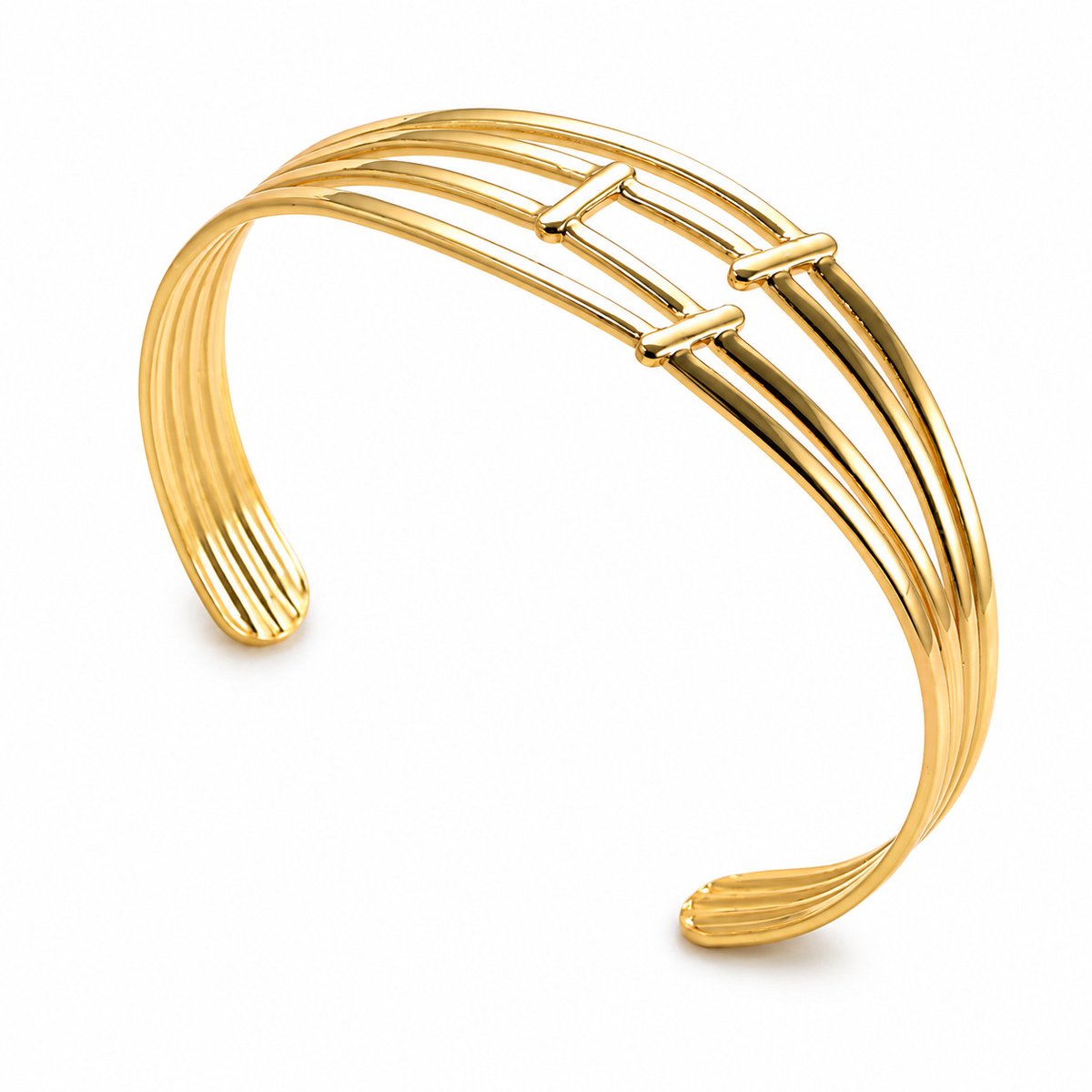 Cilla Jewels Goudkleurige Damesarmband - Ladderdetails