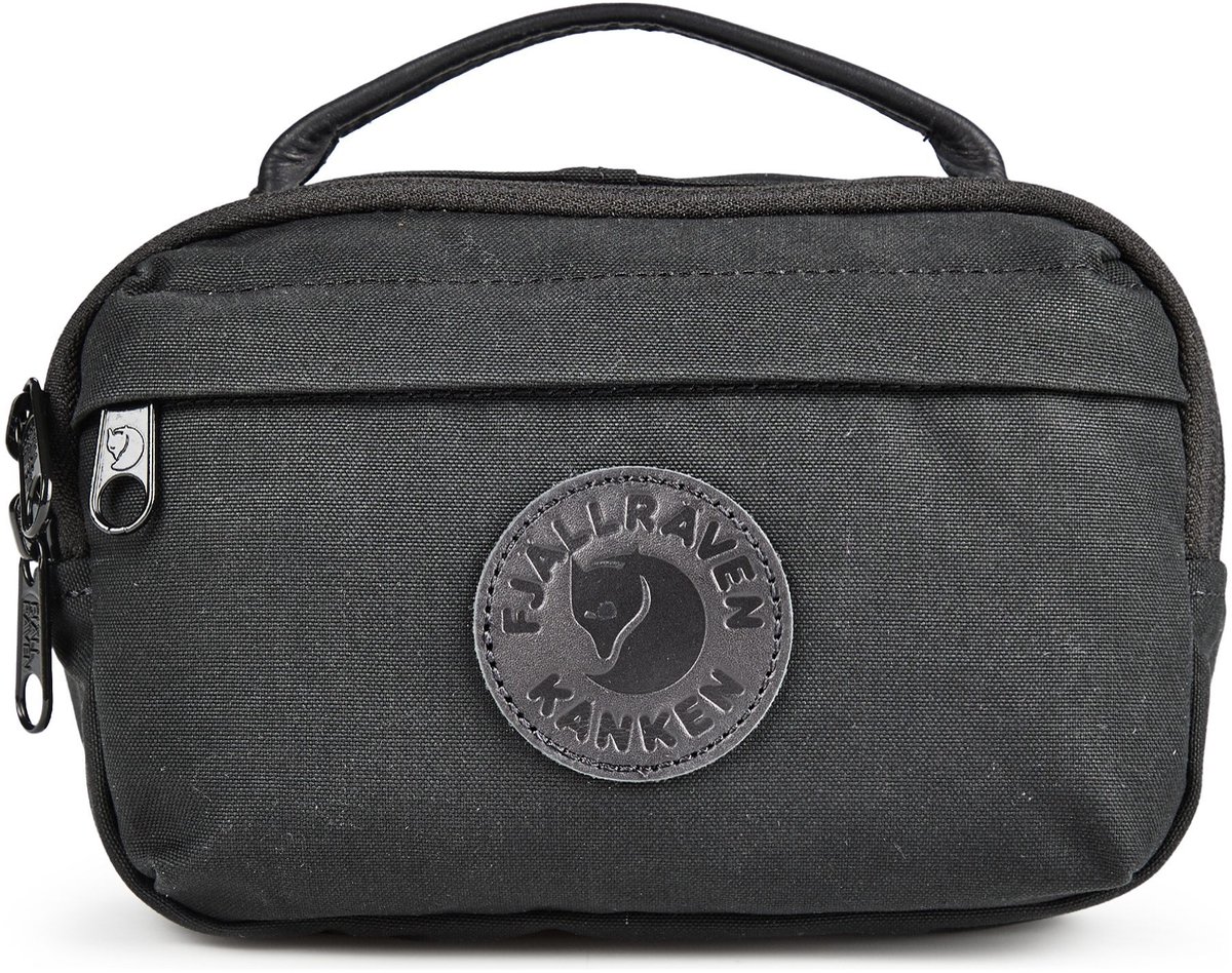 Fjällräven gordeltas schoudertas Kånken No.2 Hip Pack Black - Black zwart