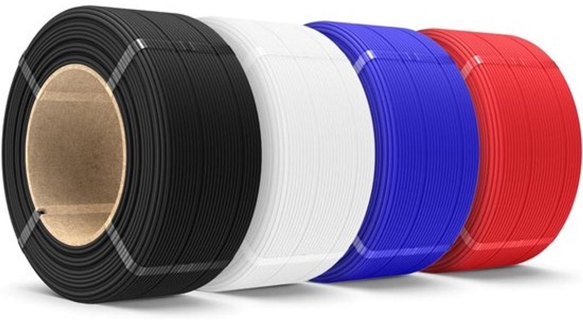 SUNLU Rapid PETG Refill Filament 1,75 mm Matte Zonder Spoel - 4x500G Bundel