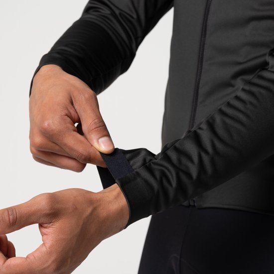 AGU Performance - Winterjack Heren - Winddicht en Waterafstotend - Ademend rugpaneel - Zwart - XL - Reflecterende details - 4 Zakken - Siliconen gripper — afbeelding 4