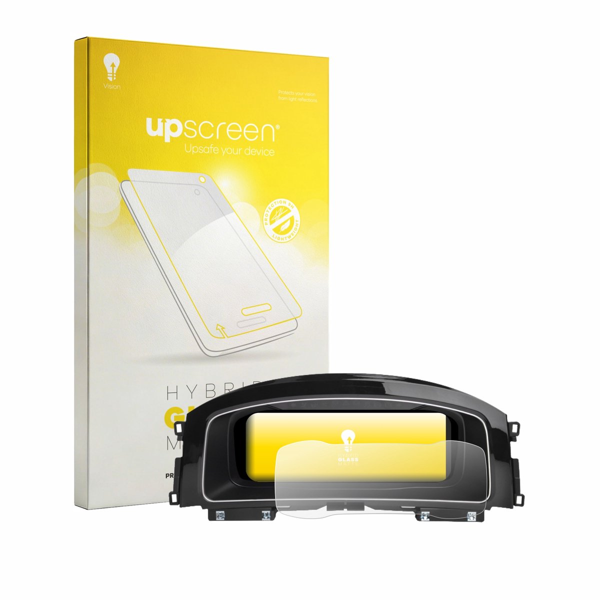 upscreen - Screenprotector voor Volkswagen Golf 7 Active Info Cockpit 12.3" - Folie Beschermfolie Beschermglas matte