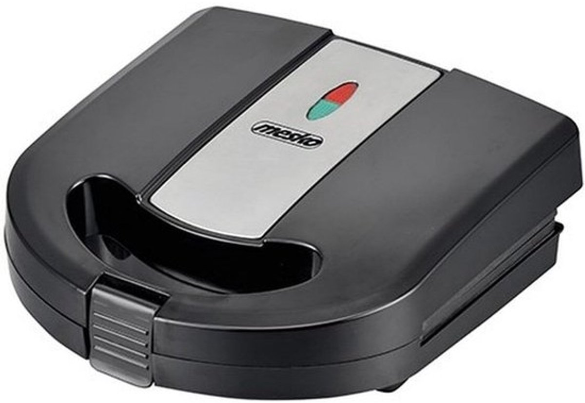 3-in-1 Contactgrill met 1000 Watt Vermogen - Tosti-, Wafel- en Grillmachine