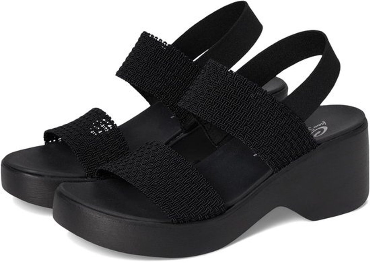 Dames Sandalen - Slingback Slippers - Zomerse Wandelingen - Luxe Foam Comfort - 35.31 x 20.07 cm - Zwart