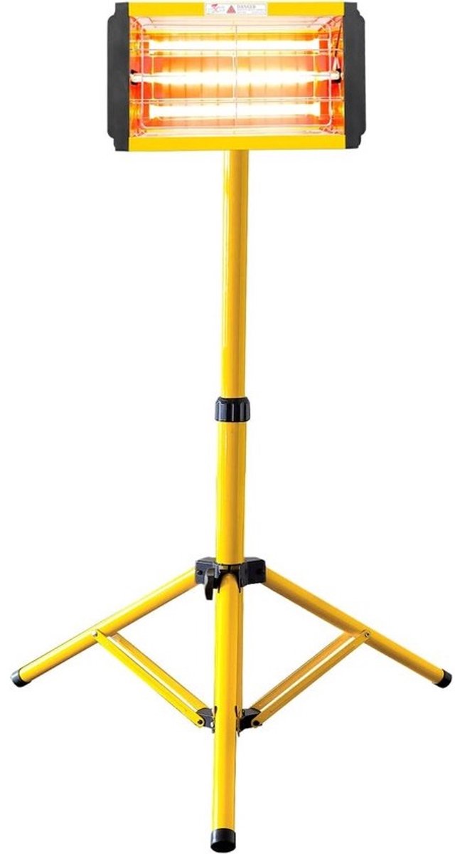 Infrarood Lakdroger met Standaard en Timer - Krachtige 1000W Korte Golf Straler