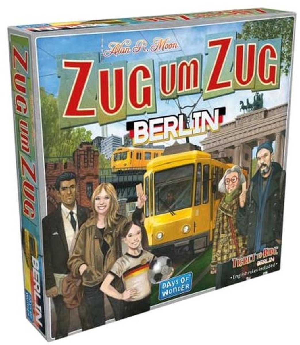 Trainspel Avontuur in Berlijn - Verzamel en Verbind!