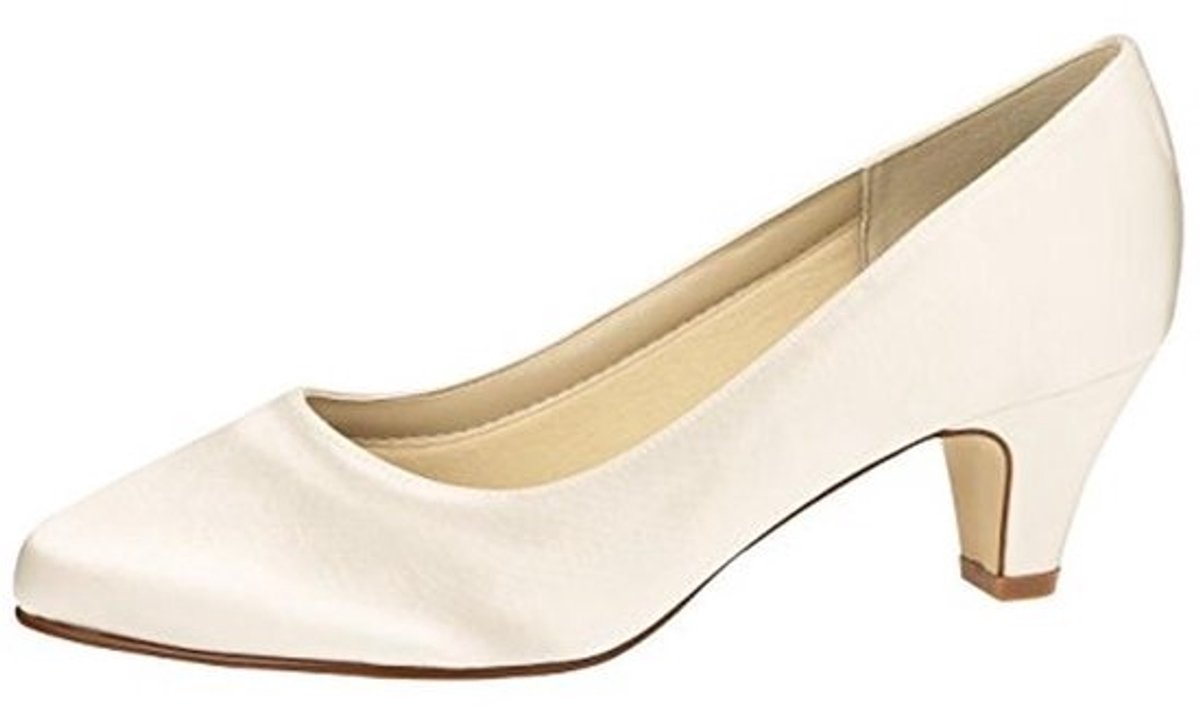 Vrouwen Pumps met Kant en Gemakkelijke Hakken voor Bruiloft