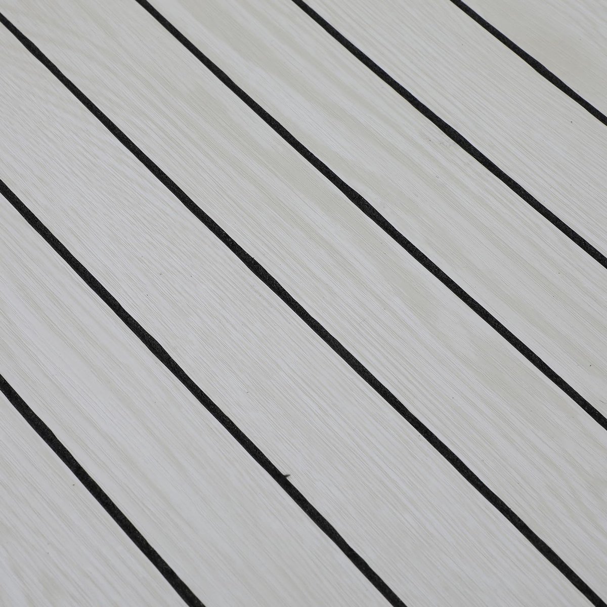 PVC Wandverkleiding - Zelfklevend 3D Houtlook Rillen Paneel - Waterbestendig & Hittebestendig - voor Wand Plafond Keukenachterwand - Grijs - 10 stuks 40x40 cm