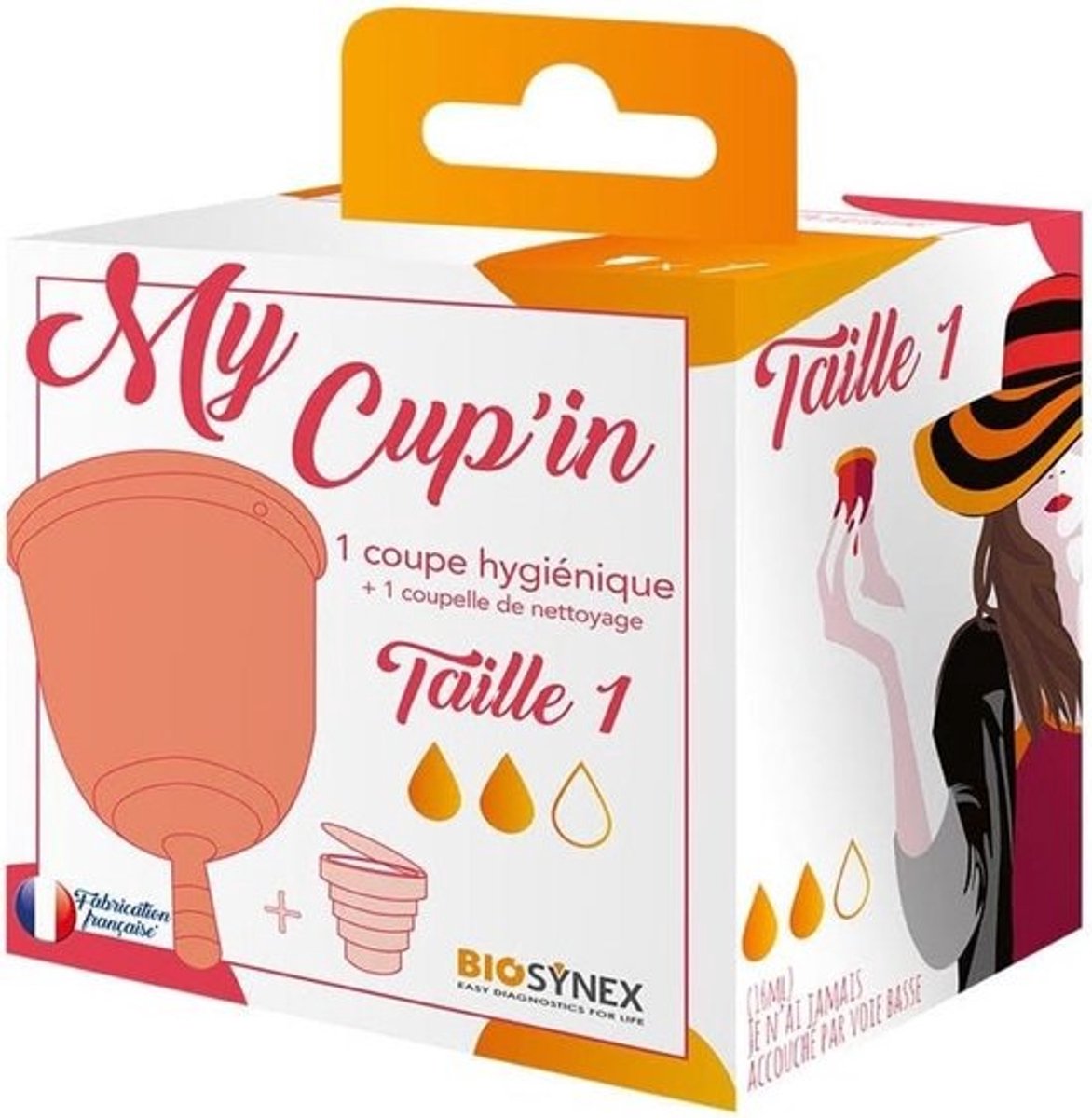 Menstruatiecup Maat 1 - Herbruker Comfortabel & Lekvrij